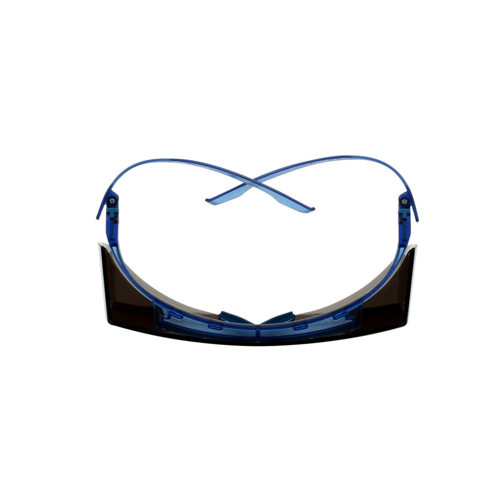 3M™ SecureFit™ 3700 Overbrille, blå brillestang, anti-ridse+ (K), klar linse, SF3701ASP-BLU-EU