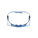 3M™ SecureFit™ 3700 Overbrille, blå brillestang, anti-ridse+ (K), klar linse, SF3701ASP-BLU-EU