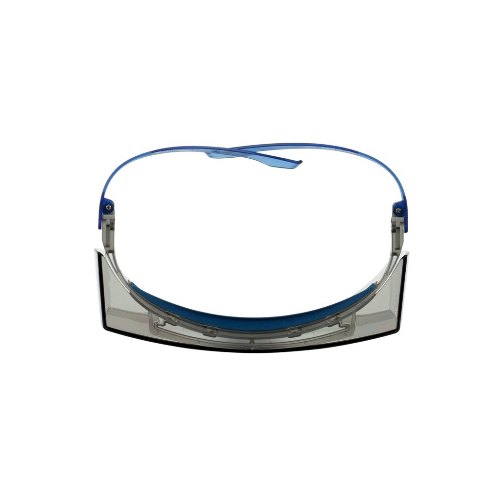 3M™ SecureFit™ 3700 Overbrille, blå brillestang, anti-ridse+ (K), klar linse, SF3701ASP-BLU-EU