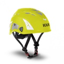 KASK sikkerhedshjelm, gul plasma Hi-viz, str. 51-63 cm med 4-punkt hagerem.