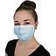 Mundbind Type IIR, 4-Lags medicinsk kirurgisk ansigtsmaske med øreelastikker, EN14683