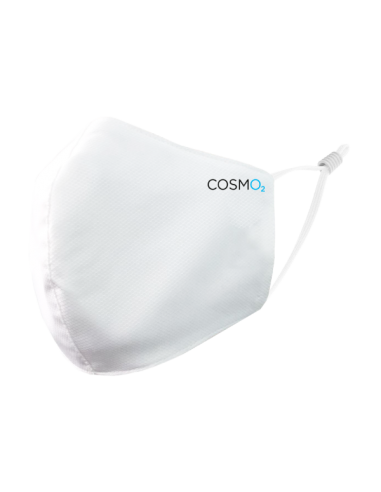 COSMO2+ Genanvendelige &amp; Miljøvenlige Ansigtsmasker - Hvid