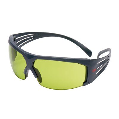 3M SecureFit beskyttelsesbriller, gråt/sort stel, anti-ridse, IR linse DIN 1,7, SF617AS-EU