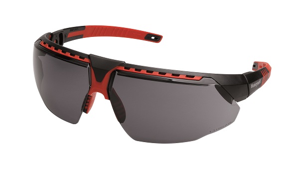 Avatar Honeywell sikkerhedsbrille Sort/Rød stel, flere glasfarver